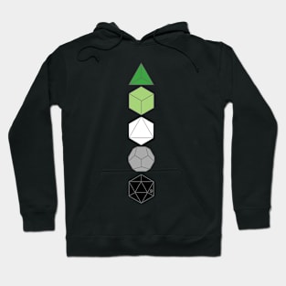 Aro Platonic Solids (plain) Hoodie